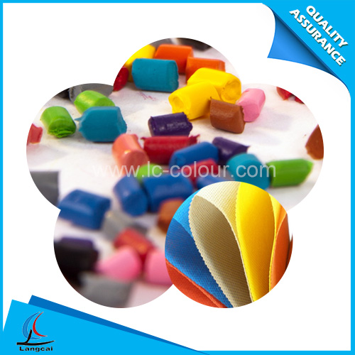 Non-woven colored masterbatch - Langcai professional supplier